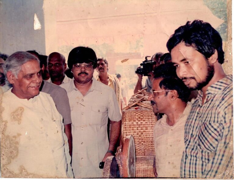 Bindeshwari Dubey ( Ex. Chief Minister of Bihar ) ji ke Saath.