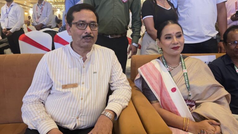 Me with Kalpana Patowary (Indian Folk and Playback Singer)