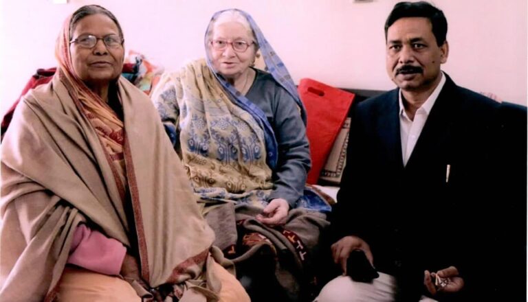 Me with Padmshree Godawari Dutt and Padmshree Baua Devi