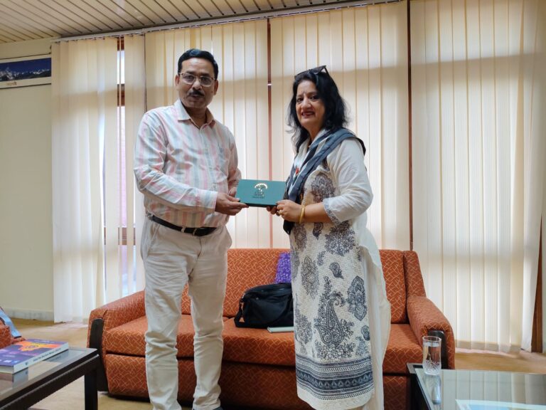 Me with Ragini Upadhyaya Nepalese Artist